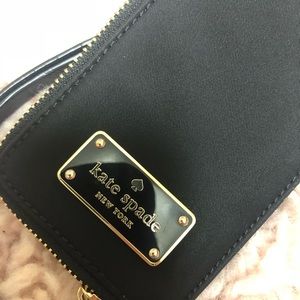 Black Kate Spade lanyard